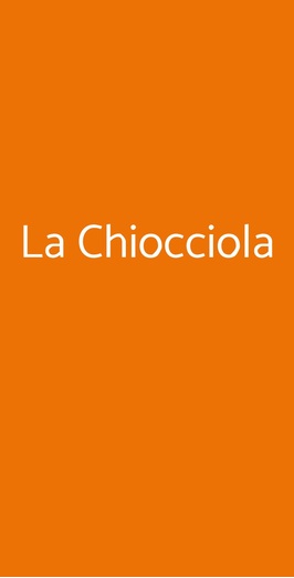 La Chiocciola, Chieri