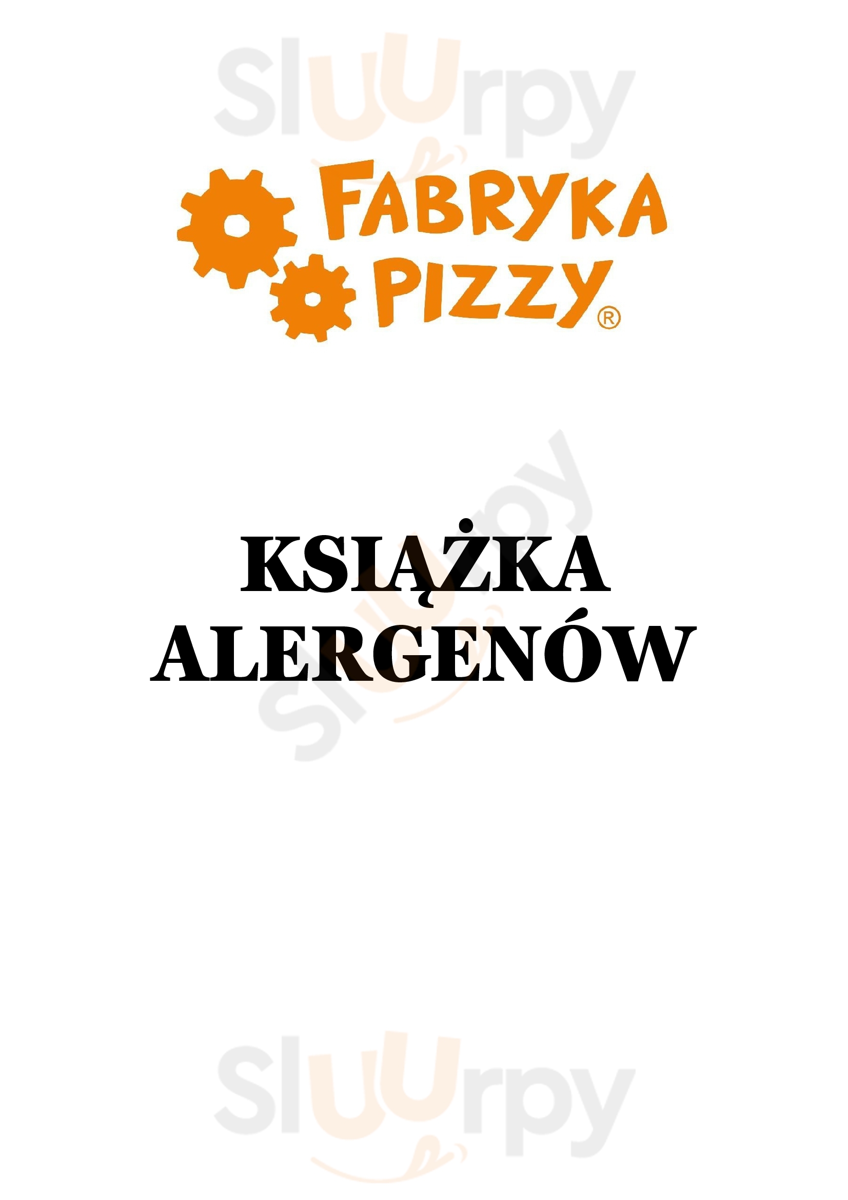 Fabrika Pizzy - Obrzeżna Warszawa Menu - 1
