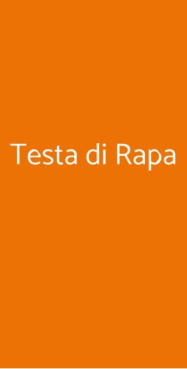 Testa Di Rapa, Pinerolo