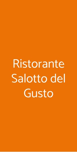 Salotto Del Gusto, Firenze