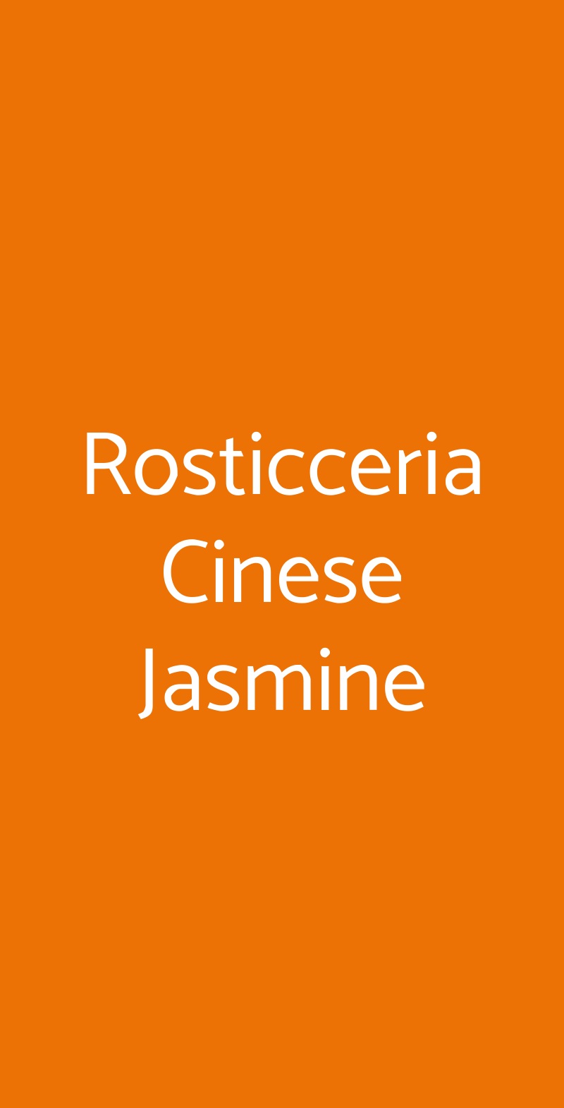 Rosticceria Cinese Jasmine Firenze Menù - 1