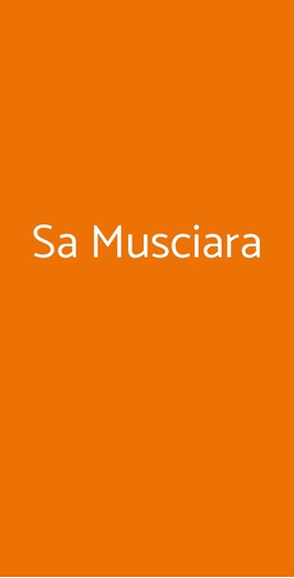 Sa Musciara, Portoscuso