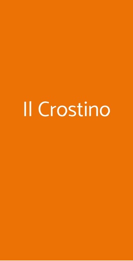 Il Crostino, Scandicci