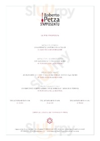 Menu degustazione