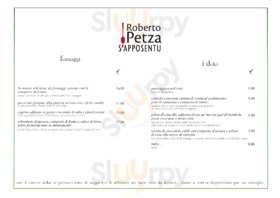 Menu dolci