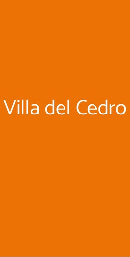 Villa Del Cedro #mangianapoletano, Mascalucia