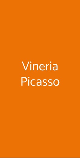 Vineria Picasso Osteria Moderna, Catania