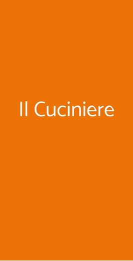 Il Cuciniere, Catania