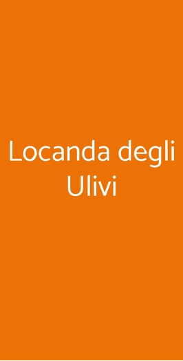 Locanda Degli Ulivi, Dolceacqua