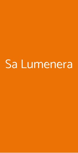 Sa Lumenera, Magomadas