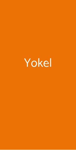 Yokel Hamburgeria Yokel, Terni