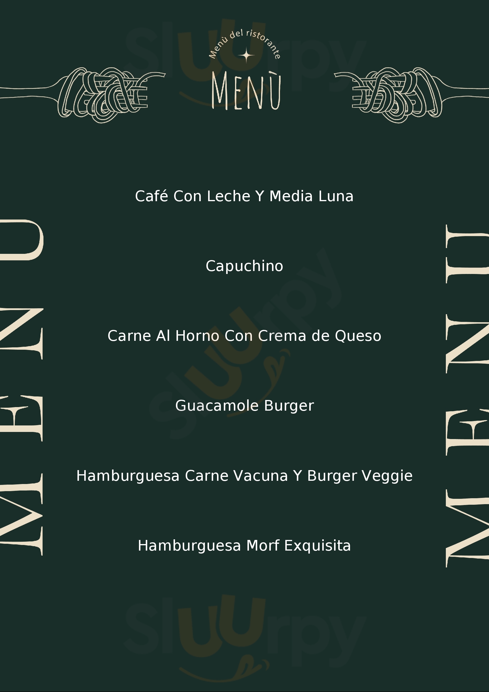 Morf Funes Menu - 1