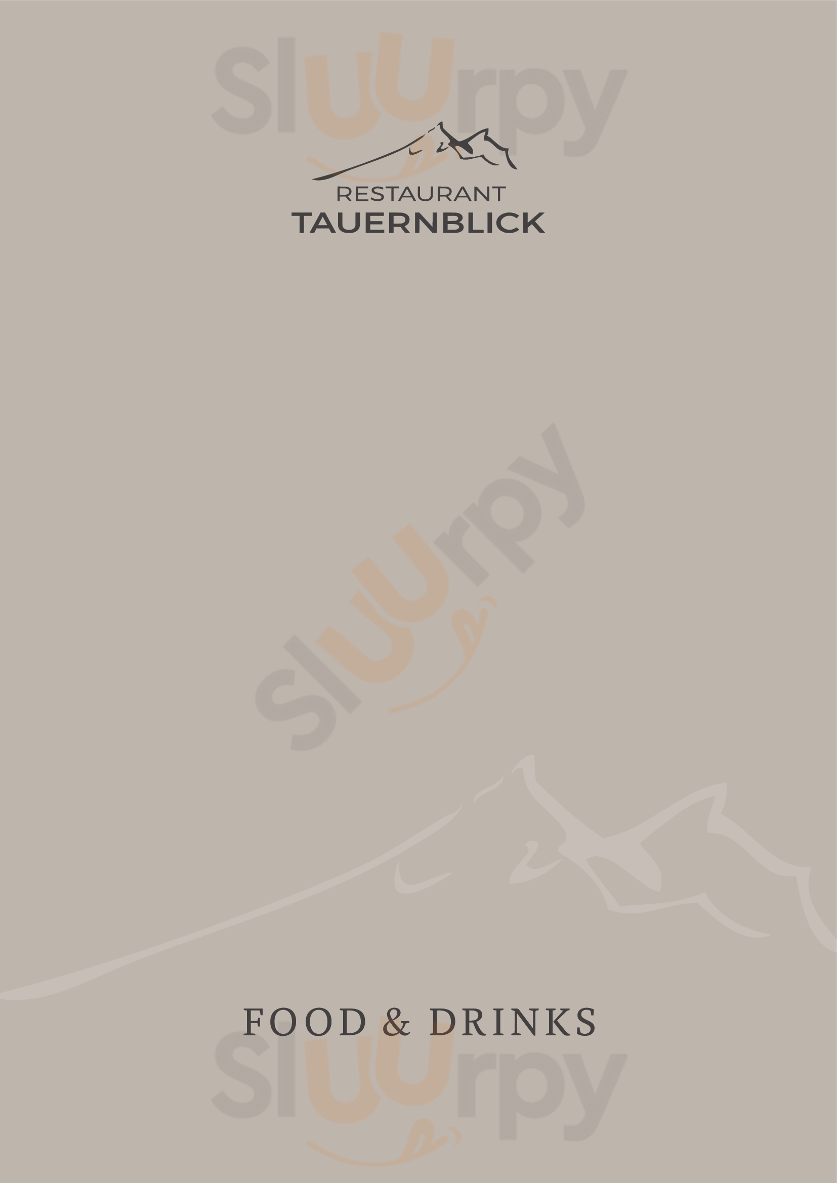 Restaurant Tauernblick Radstadt Menu - 1