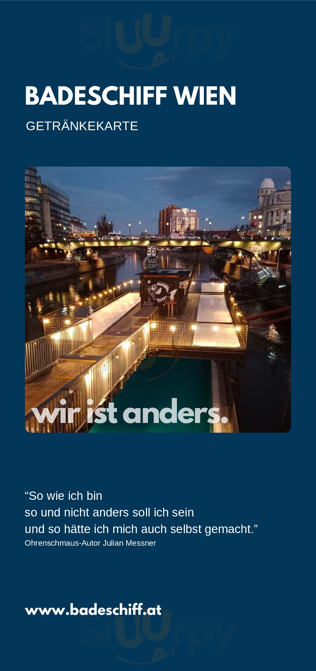 Speisen Ohne Grenzen Wien Menu - 1