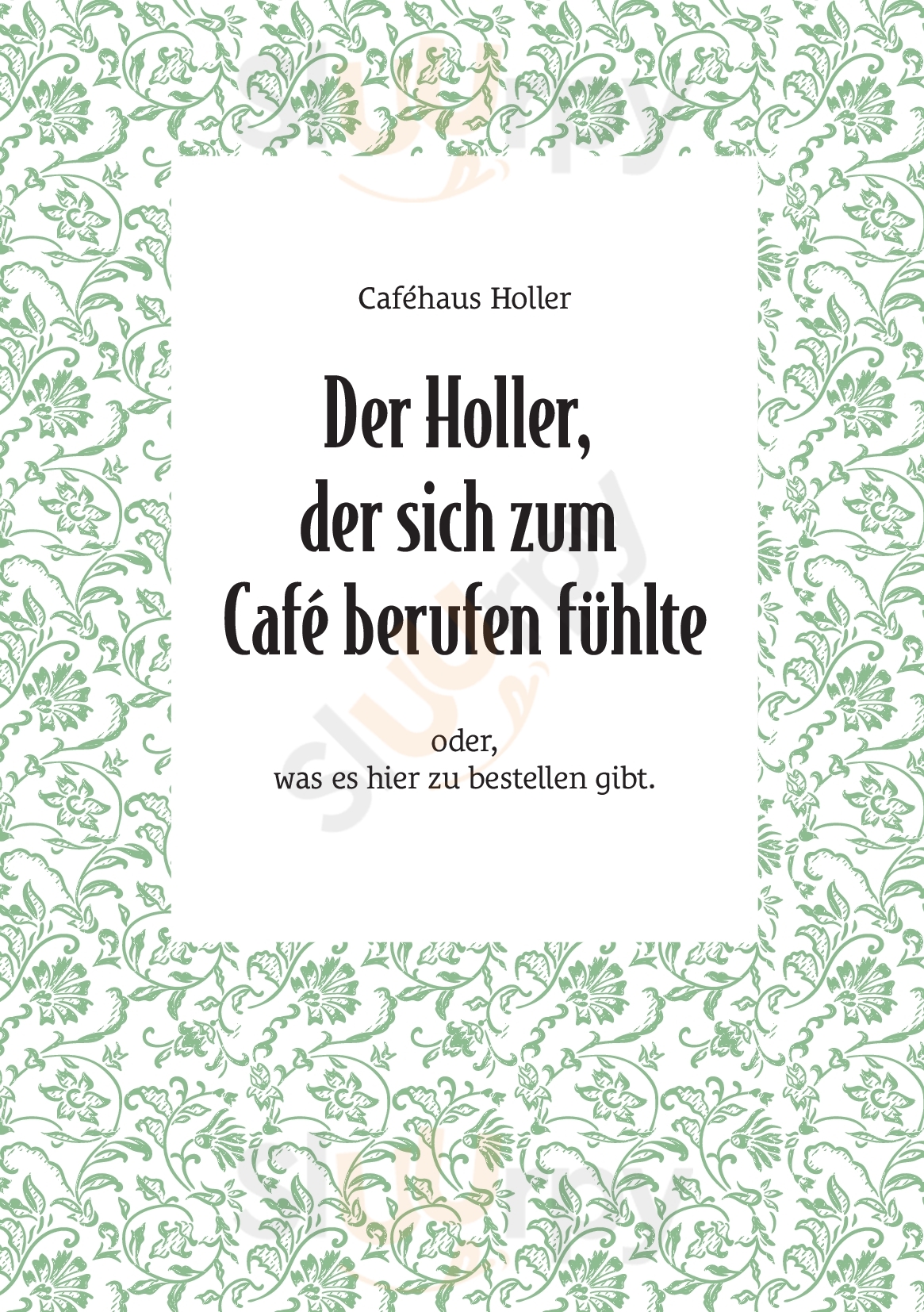 Caféhaus Holler Klosterneuburg Menu - 1