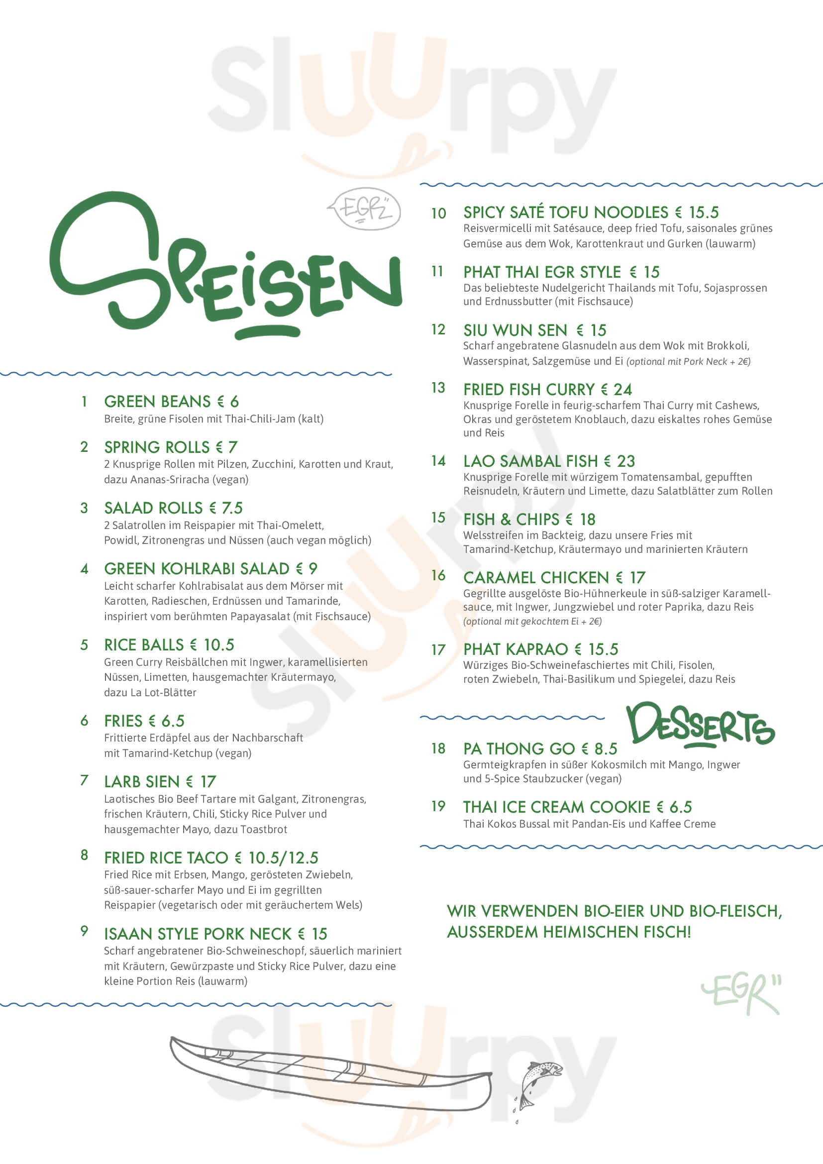 Die Fischerin Kritzendorf Menu - 1