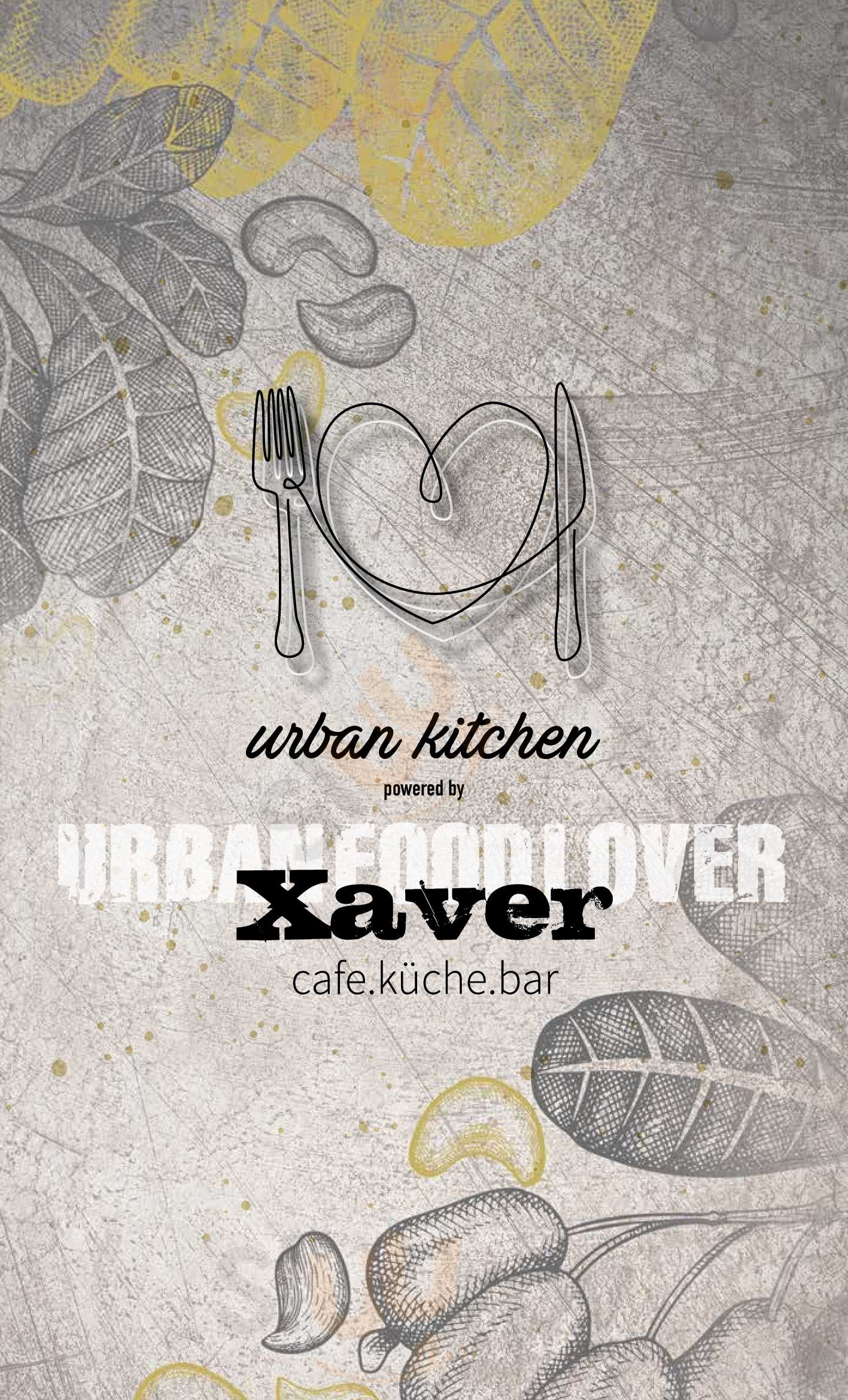 Xaver - Café Küche Bar Salzburg Menu - 1