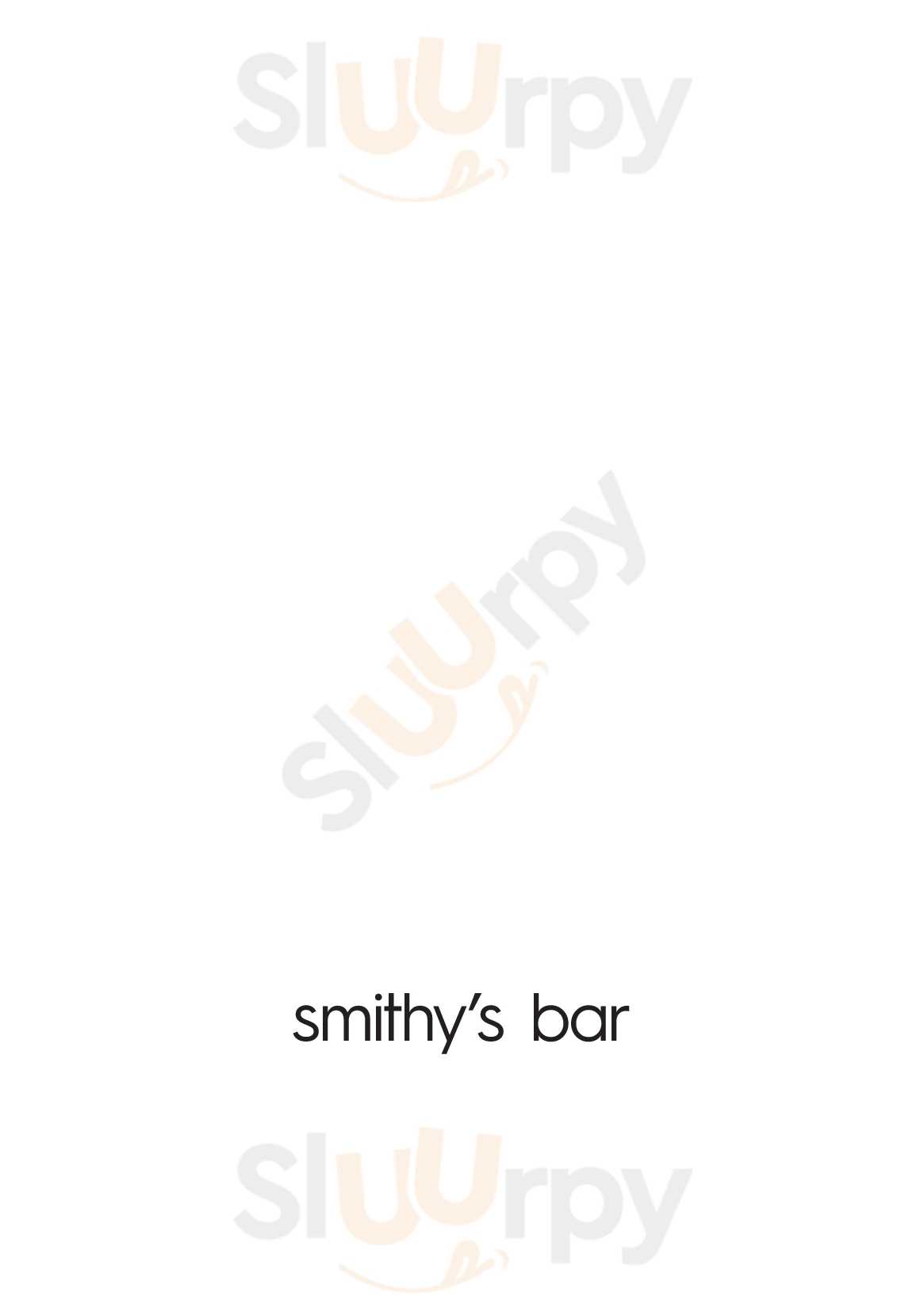 Smithy’s Bar Mascot Menu - 1