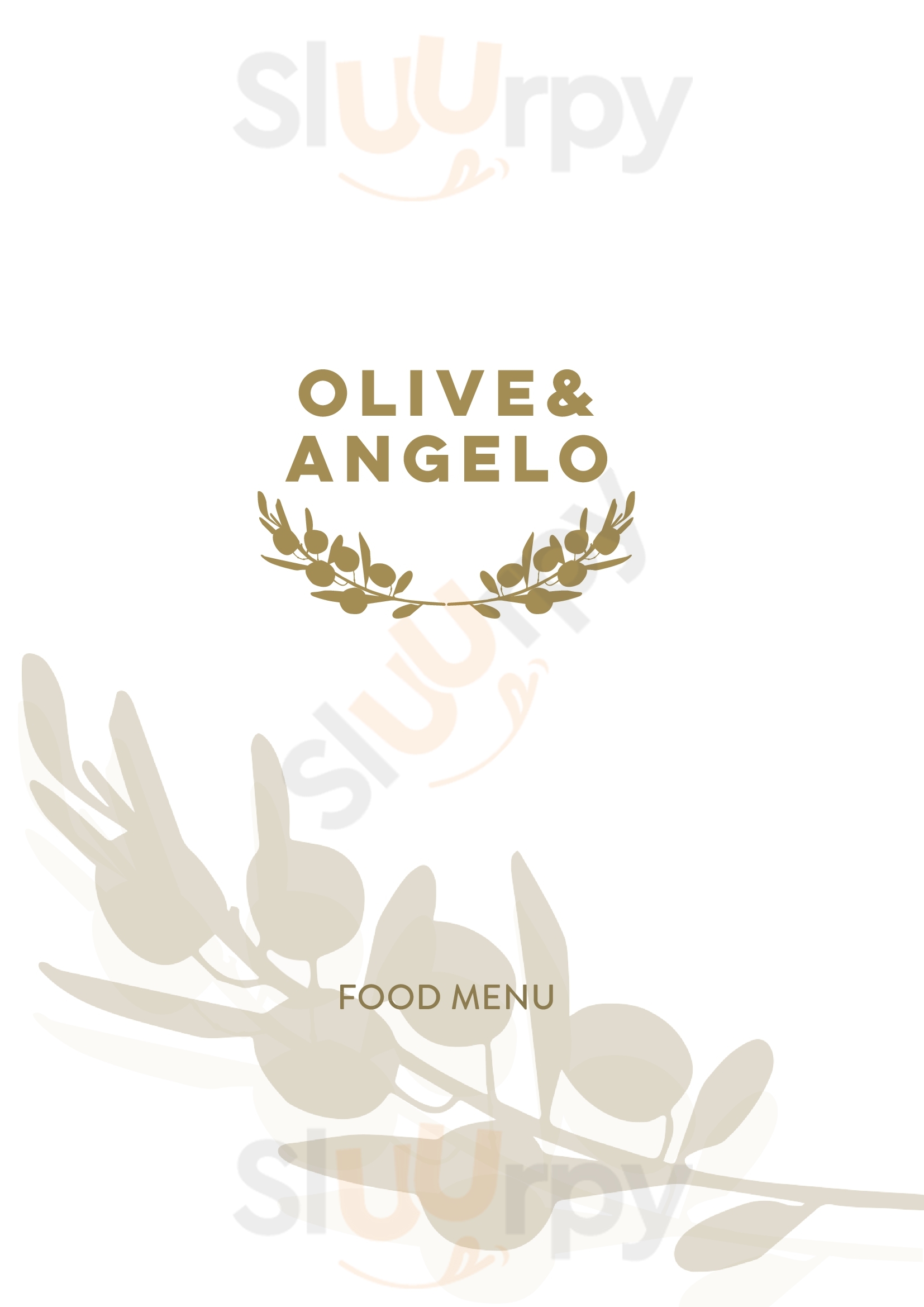 Main Menu - Olive & Angelo