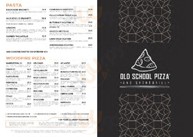 Old School Pizza & Stonegrill menu