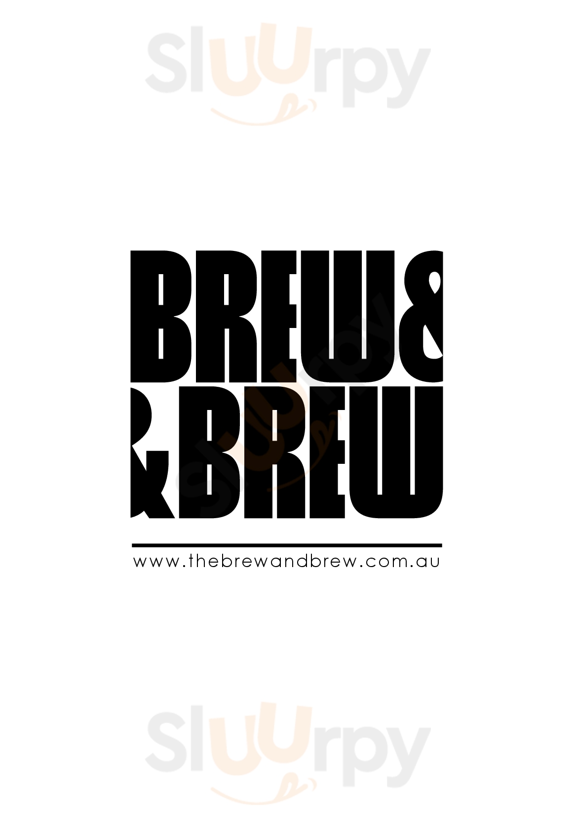Brew & Brew Espresso Bar Canberra Menu - 1