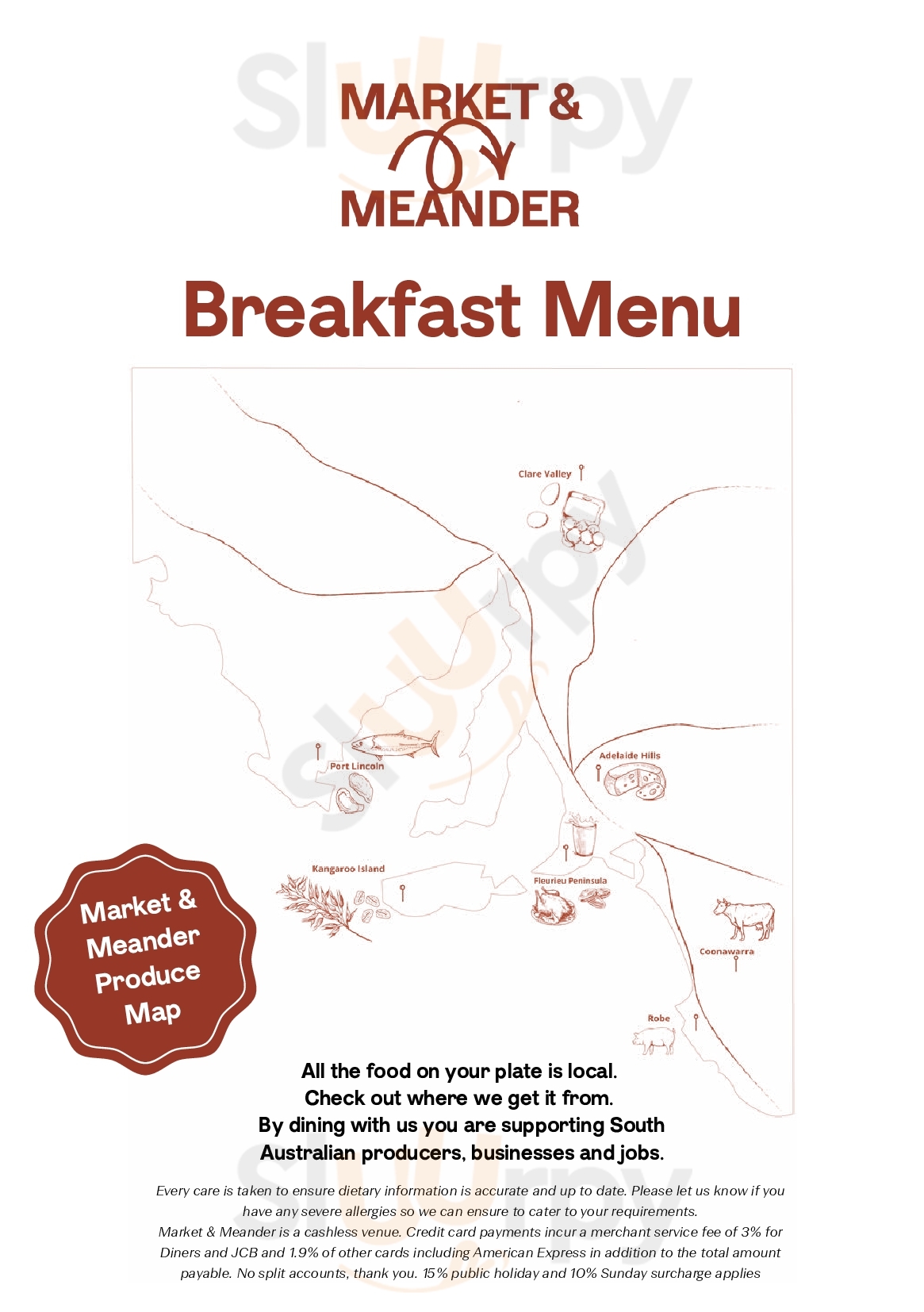 Market & Meander Modern Italian Cuisine Adelaide Menu - 1