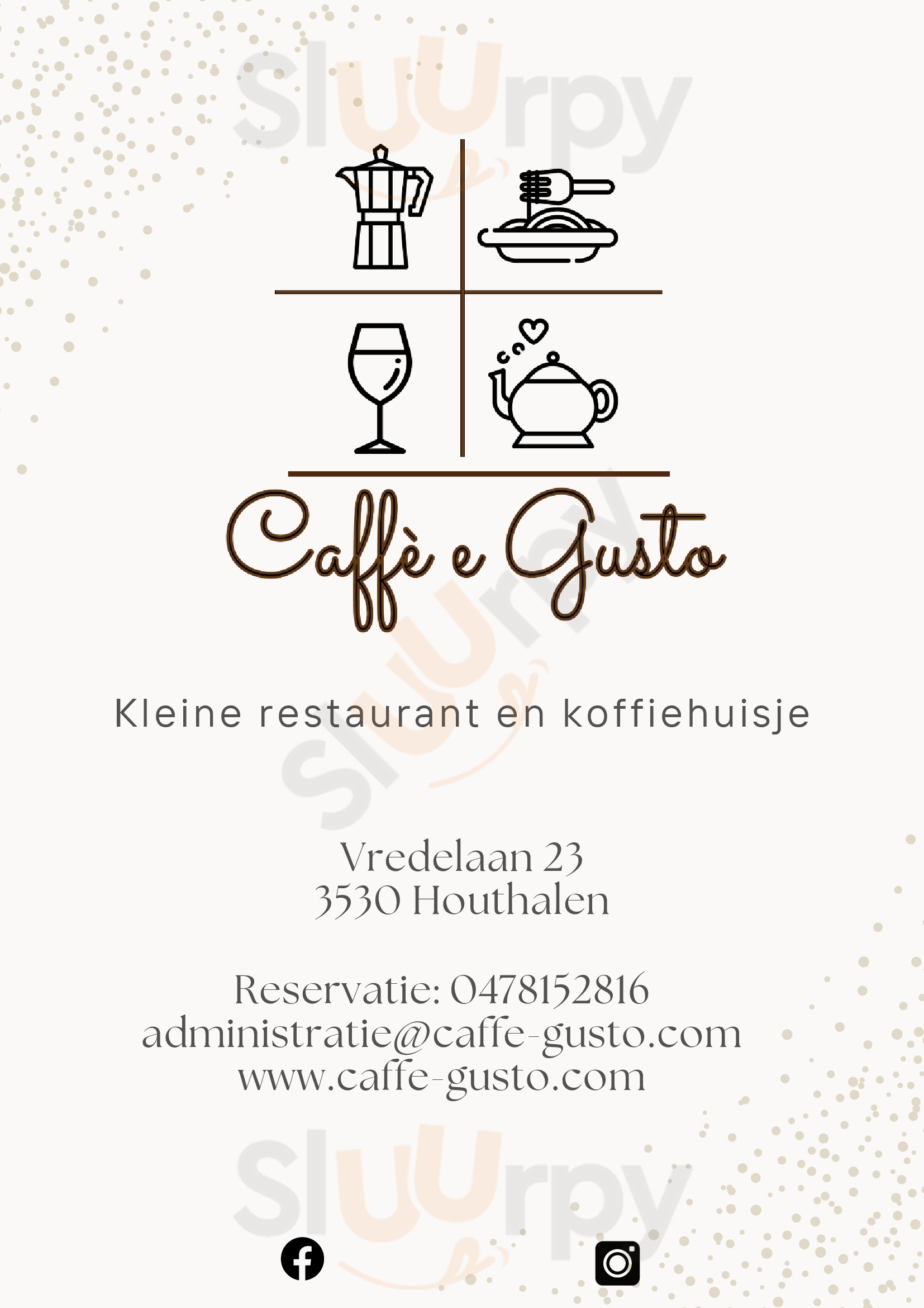 Caffè E Gusto Houthalen Menu - 1