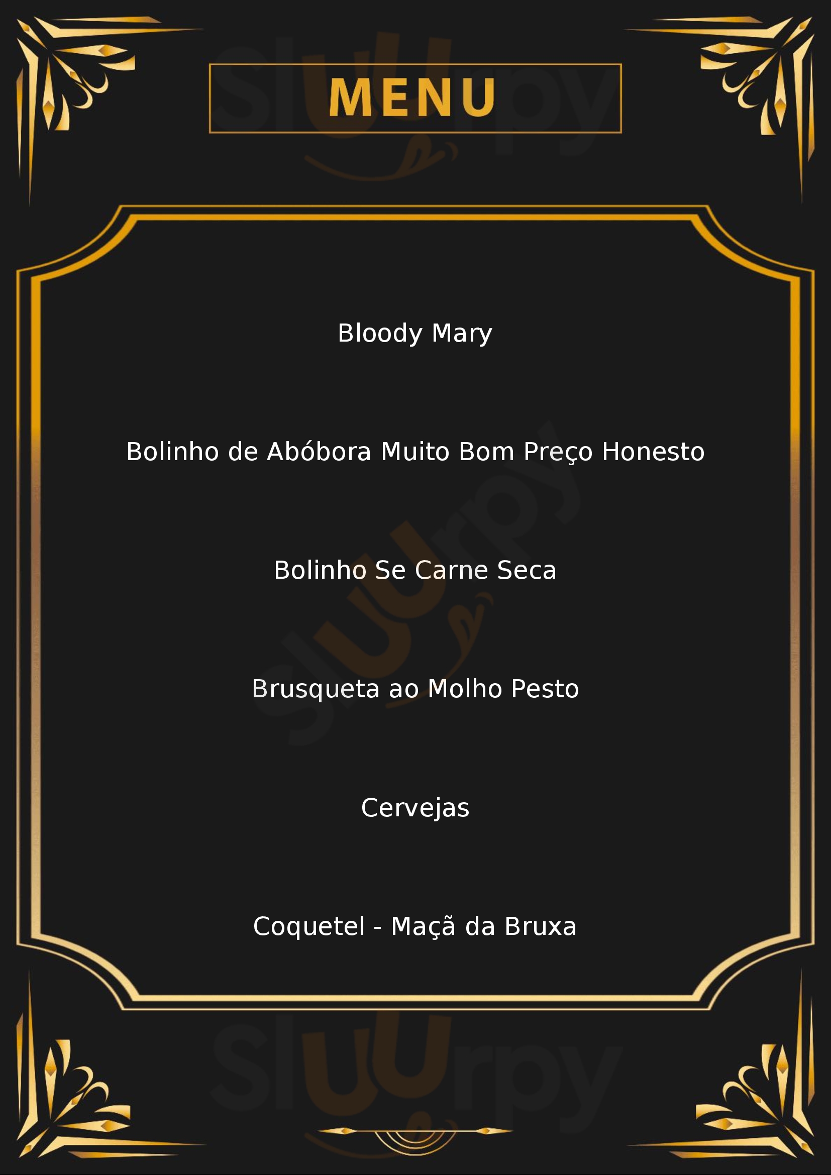 Bucaneiro Barezinho Belo Horizonte Menu - 1