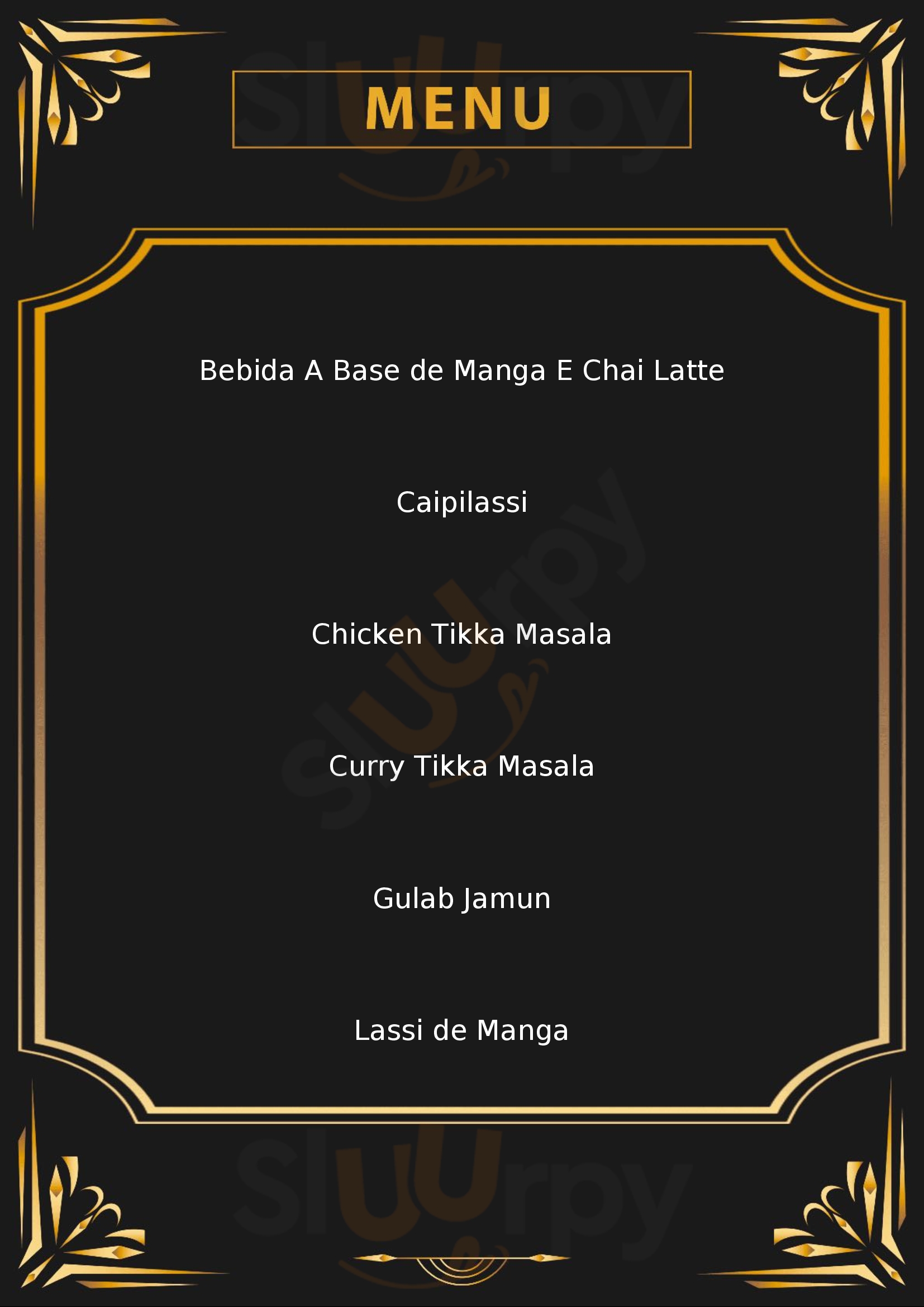 Hoje Tem Curry! Rio de Janeiro Menu - 1