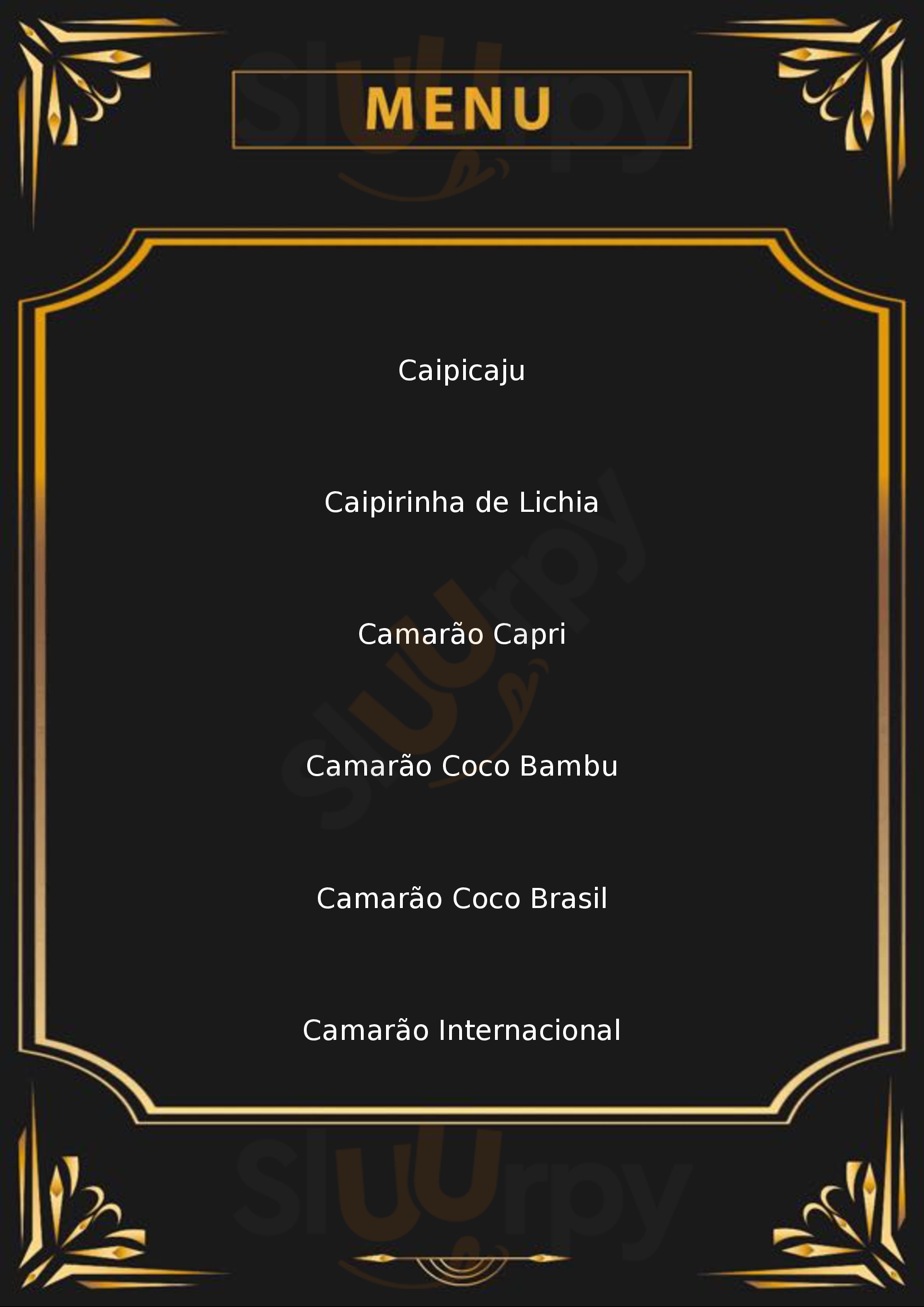 Coco Bambu Conceito Pátio Paulista São Paulo Menu - 1