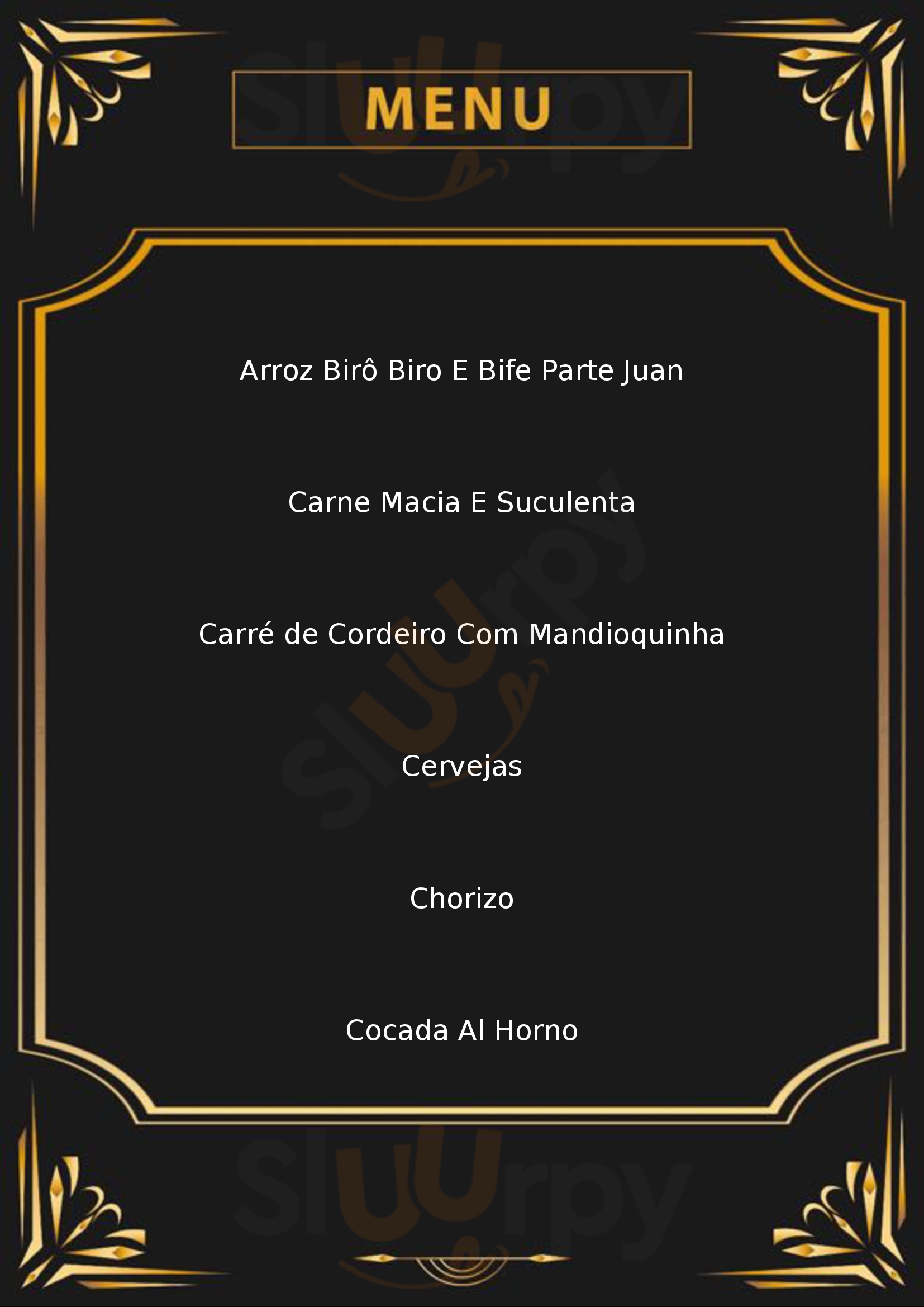 Pobre Juan Po Porto Alegre Menu - 1