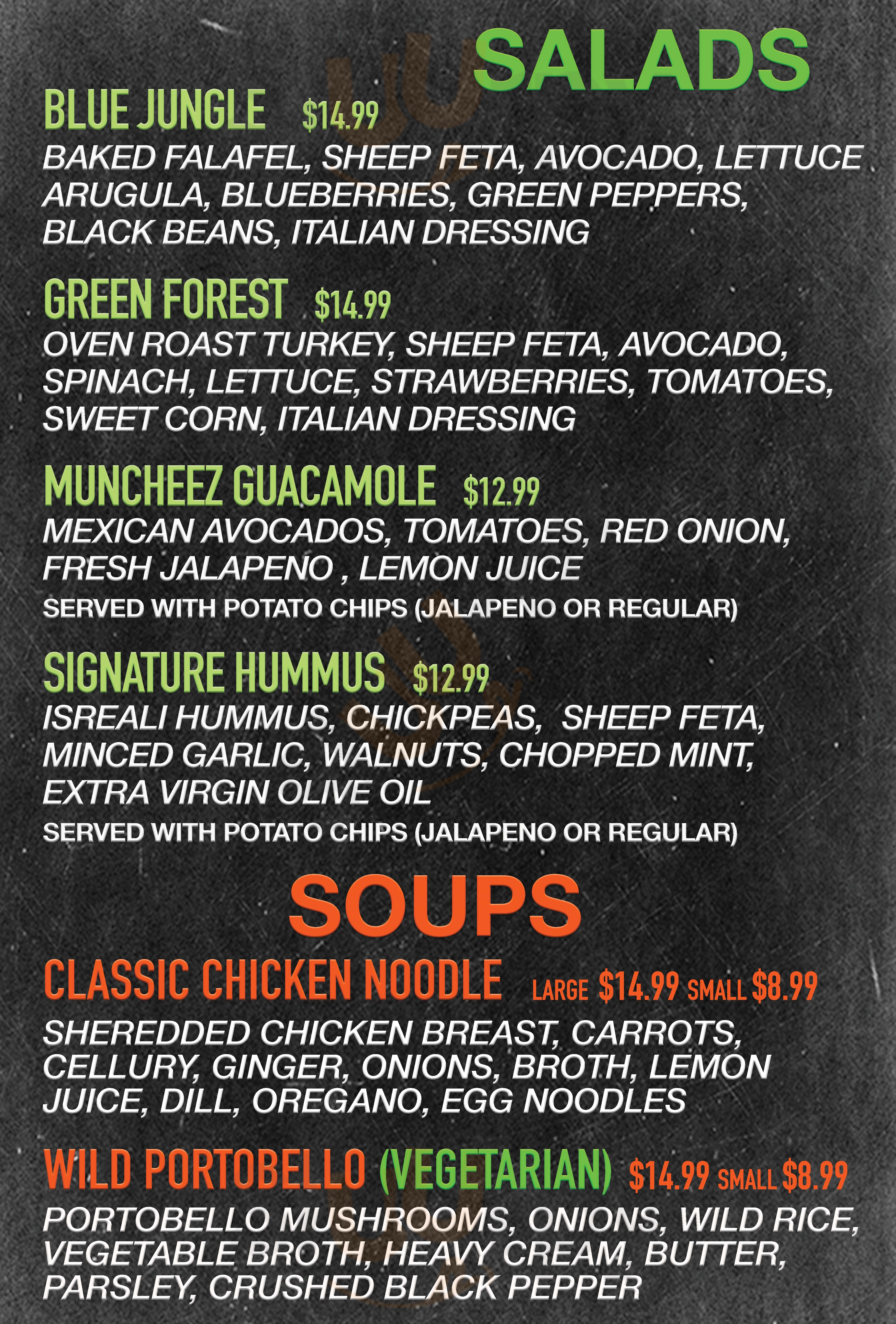 Main Menu - Muncheez