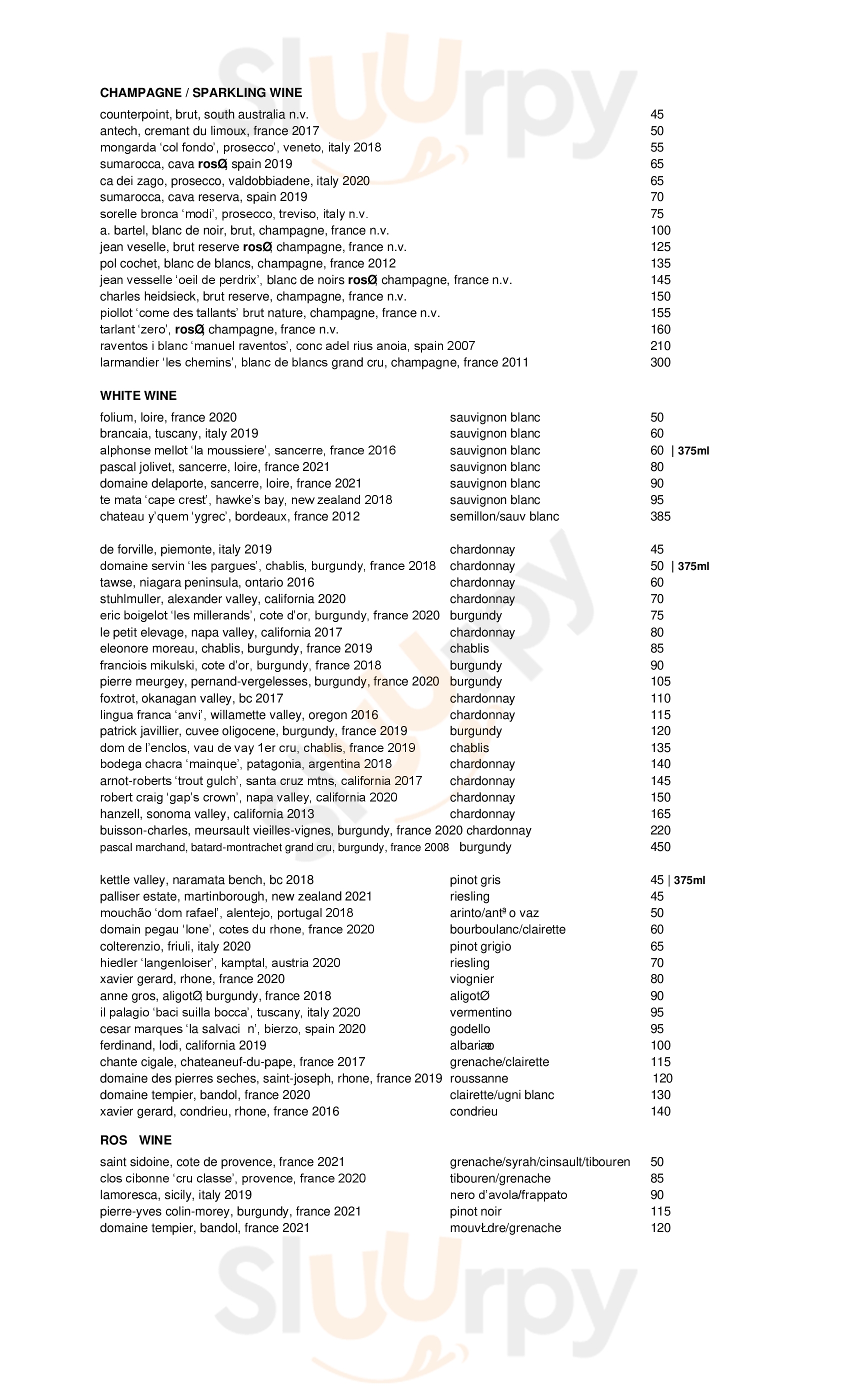 Main Menu - Annabelle's Kitchen