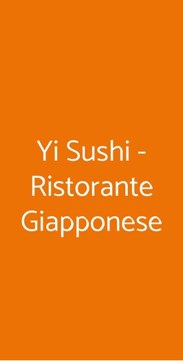 Yi Sushi, Abano Terme