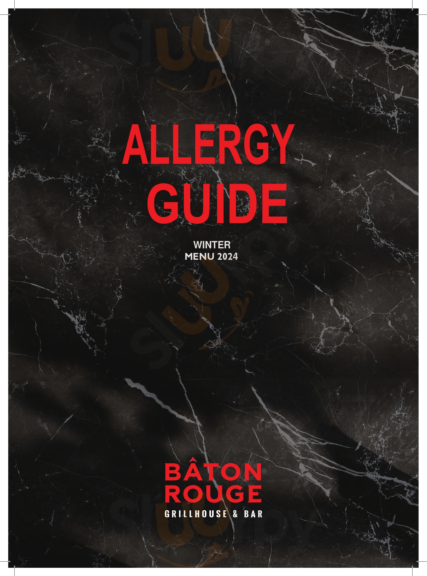 Baton Rouge Grillhouse & Bar Val d'Or Menu - 1