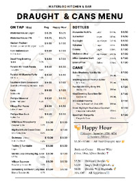 The Waterloo Kitchen And Bar