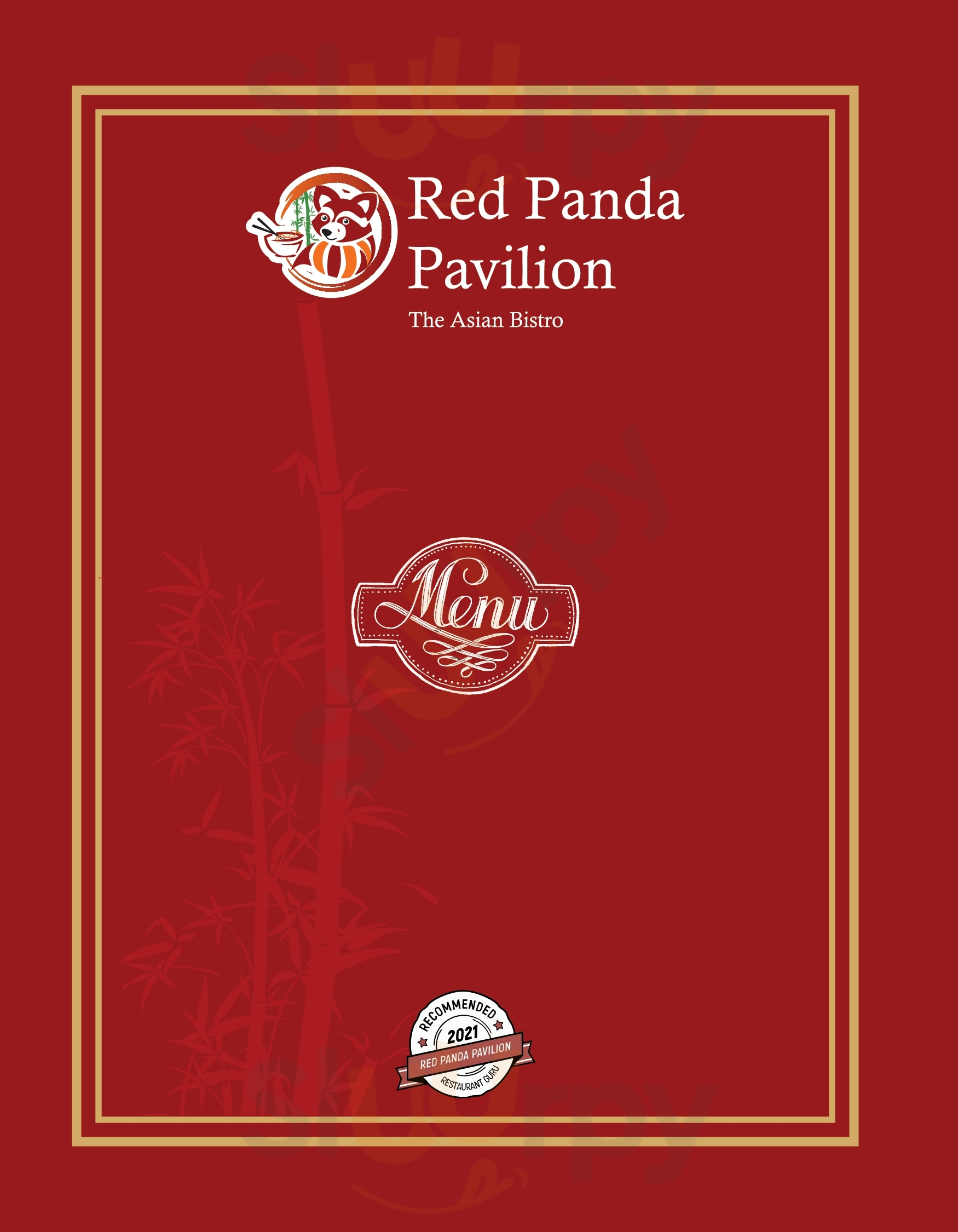 Red Panda Pavilion Mississauga Menu - 1