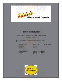 Eddie's Cuisine And Pizza