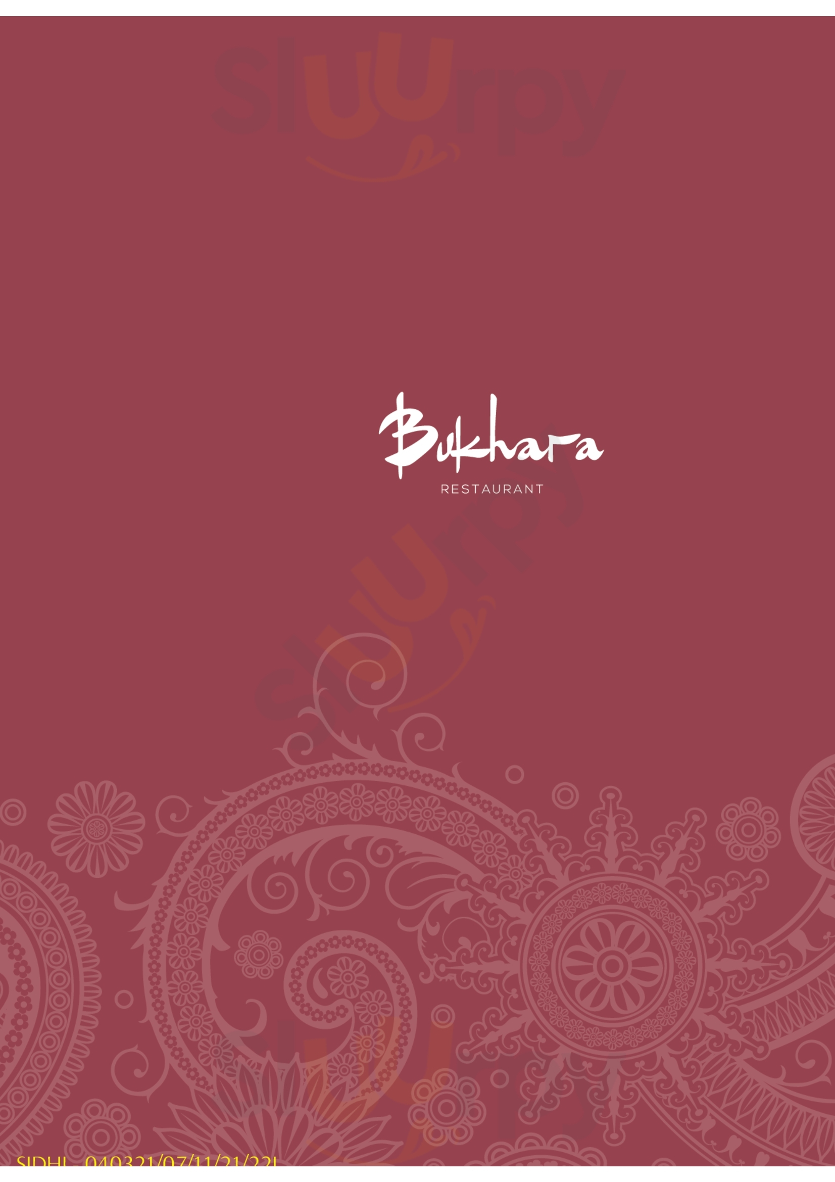 ‪bukhara Restaurant‬ دُبي Menu - 1