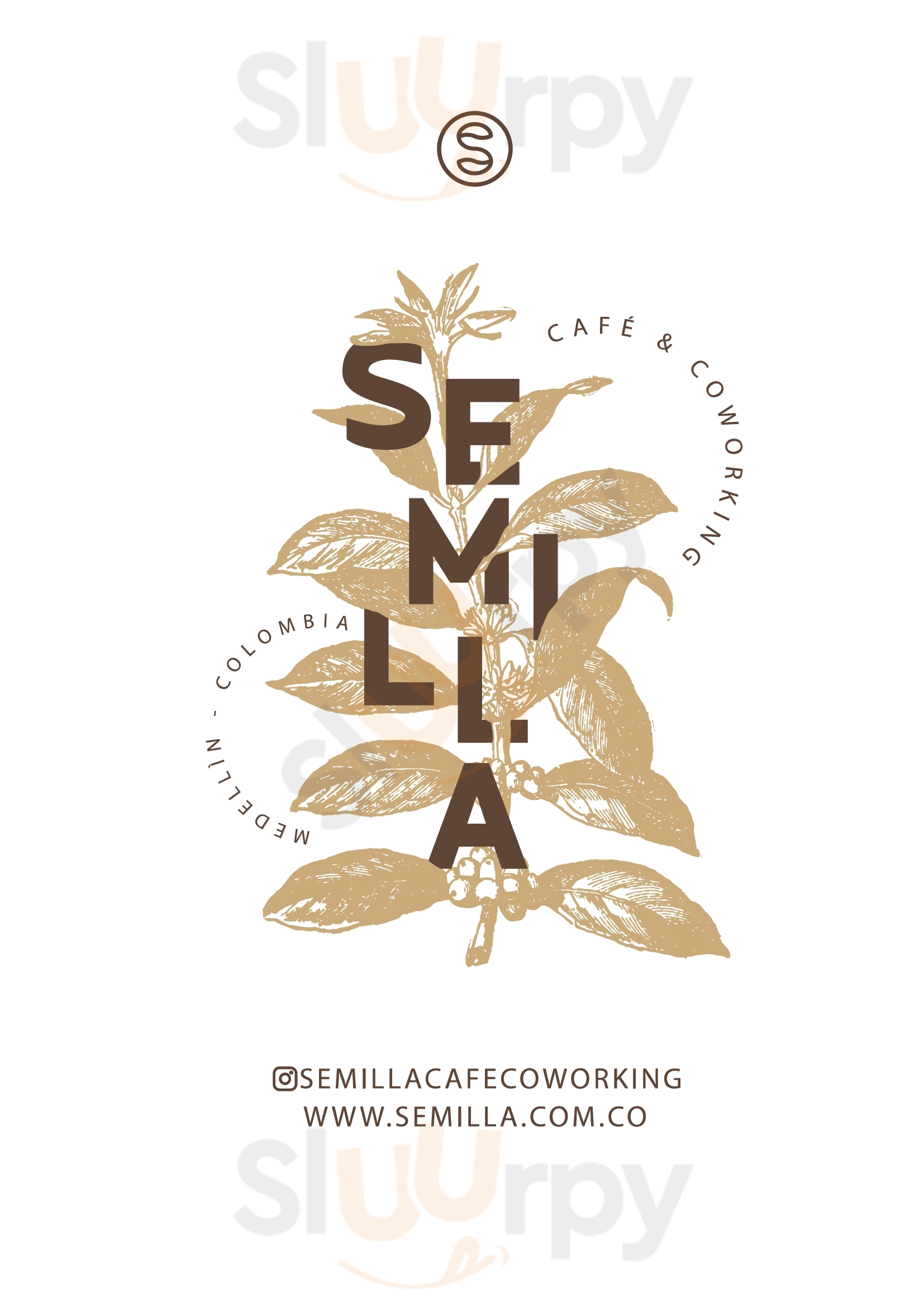 Semilla Café Coworking Medellín Menu - 1