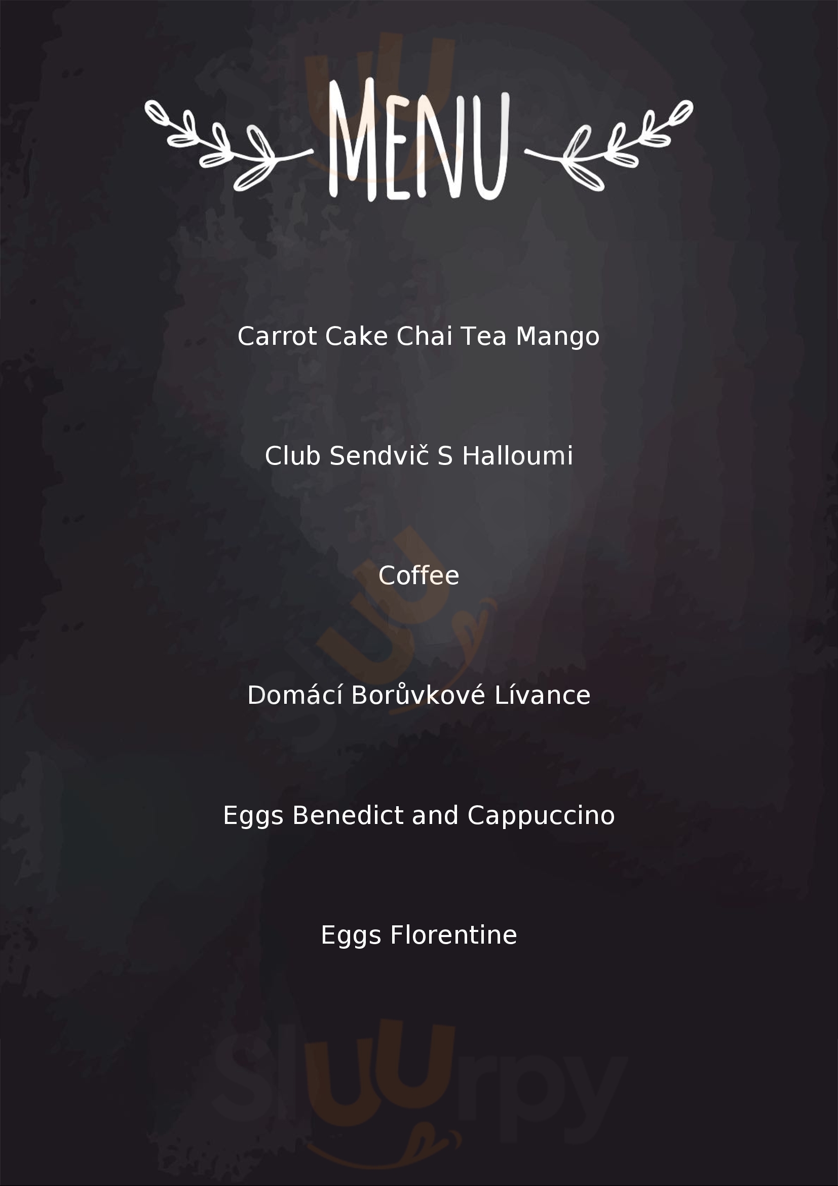 The Flat Cafe Praha Menu - 1