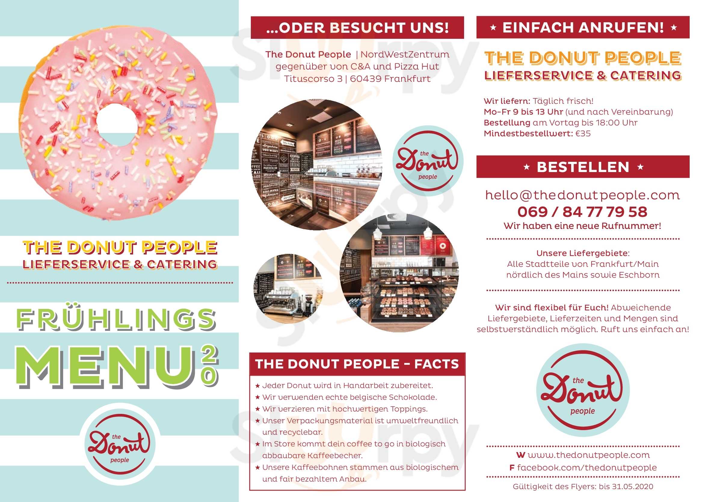 The Donut People Frankfurt am Main Menu - 1