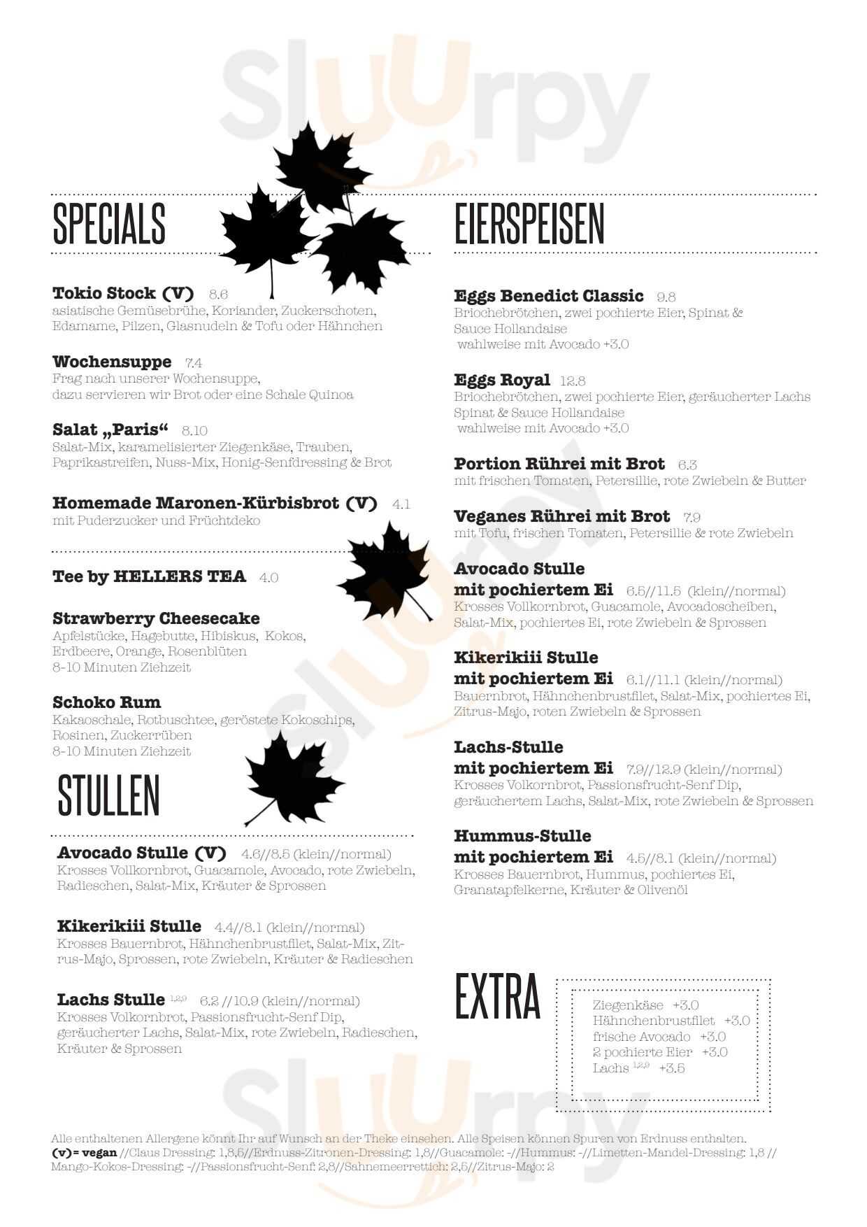 Claus - Eismanufaktur & Deli Karlsruhe Menu - 1