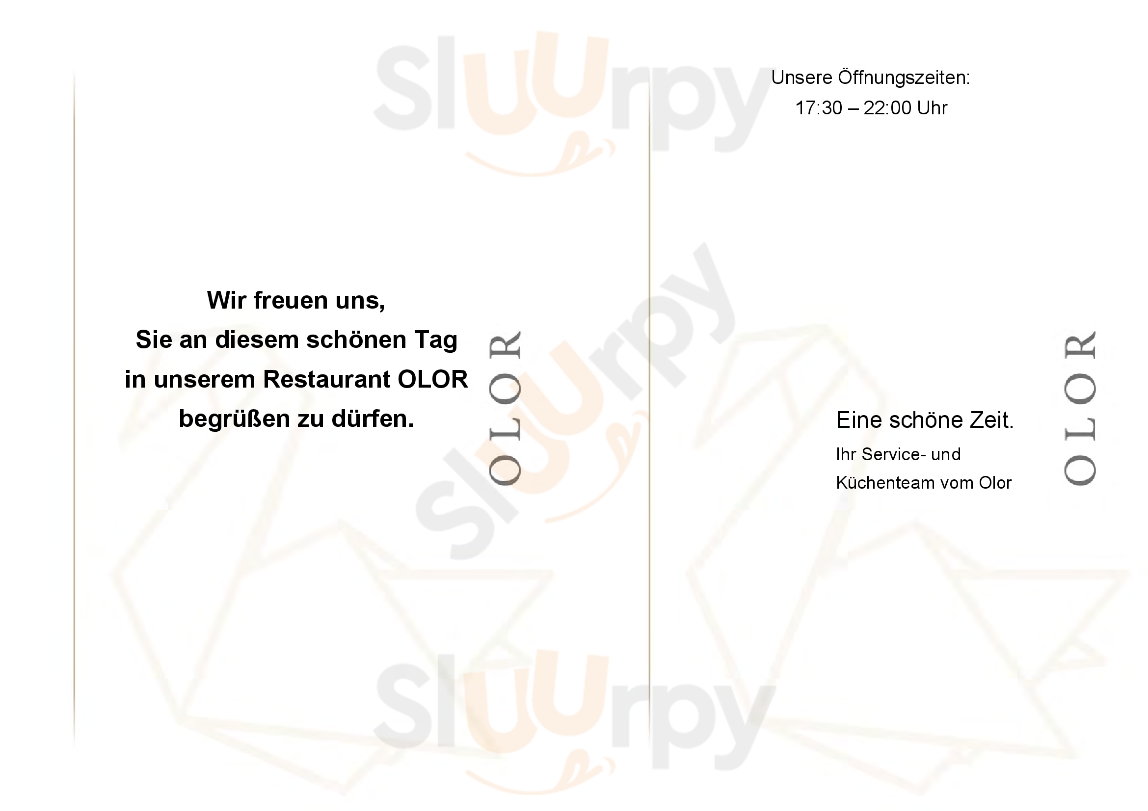 Restaurant Olor Bad Neustadt an der Saale Menu - 1