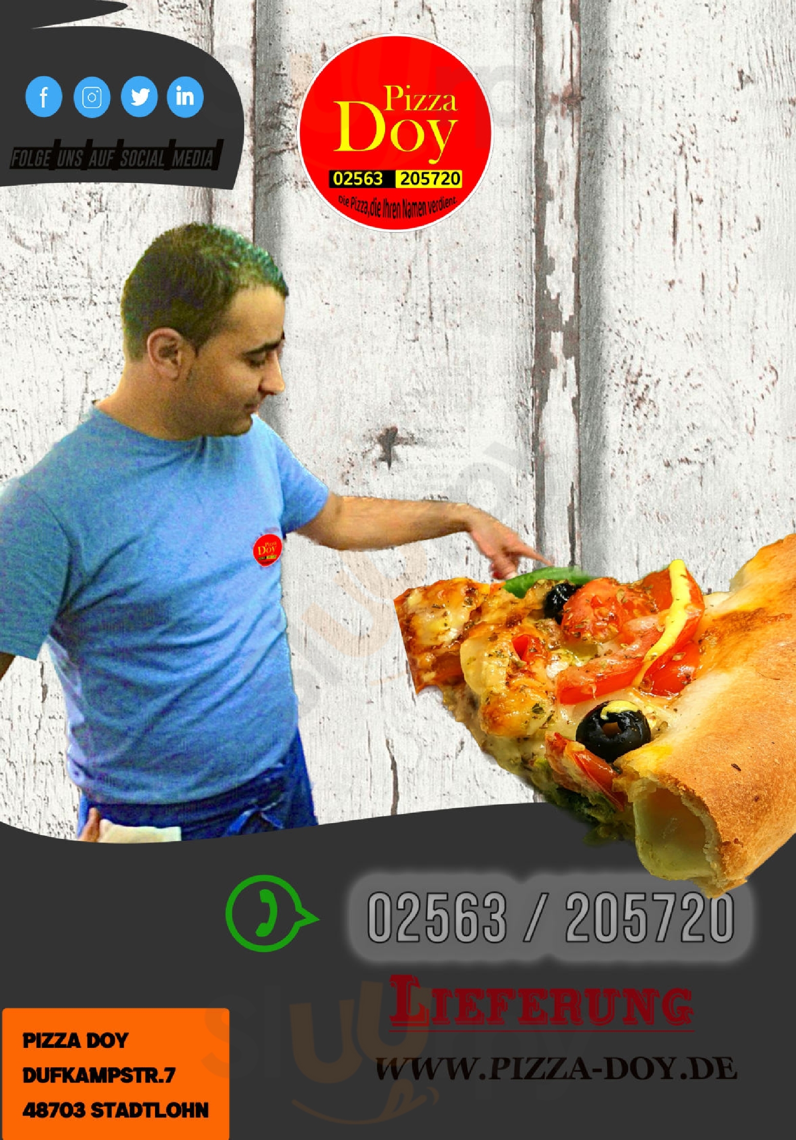 Pizza Doy Stadtlohn Menu - 1