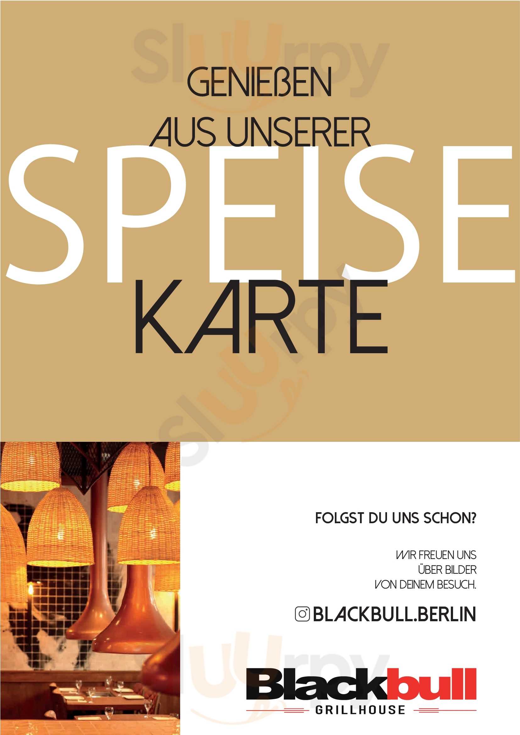 Blackbull Grillhouse Berlin Menu - 1