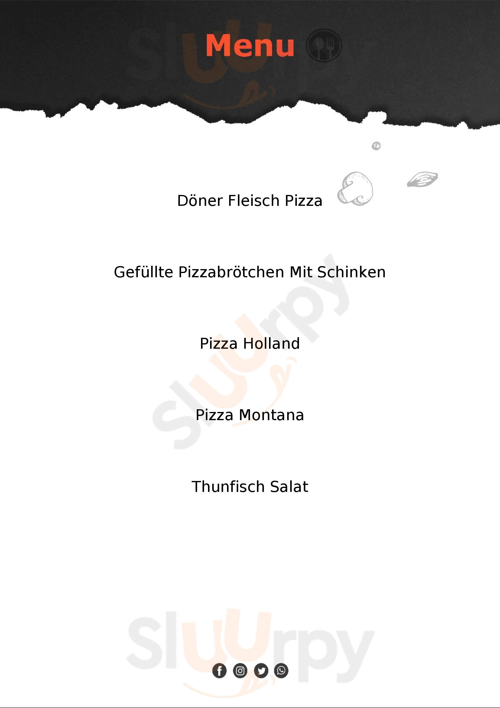 Pizzeria Diamant Rostock Menu - 1
