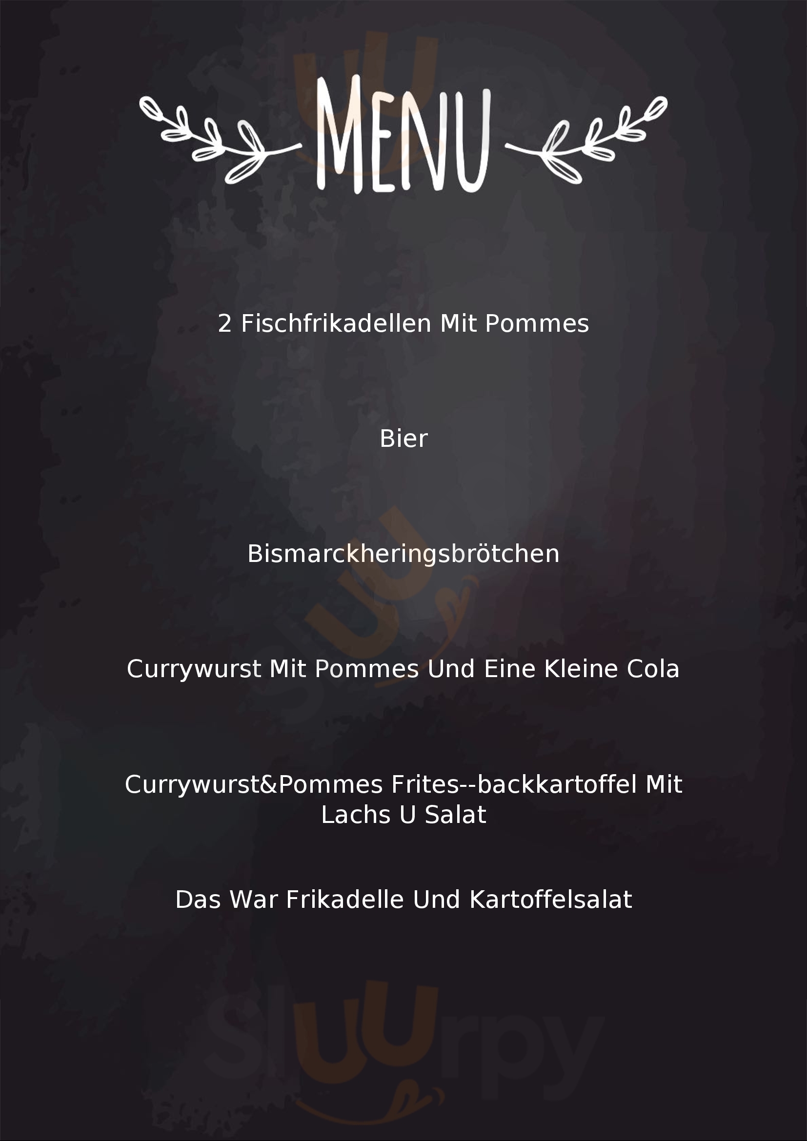 Hafen-bistro Dagebüll Menu - 1