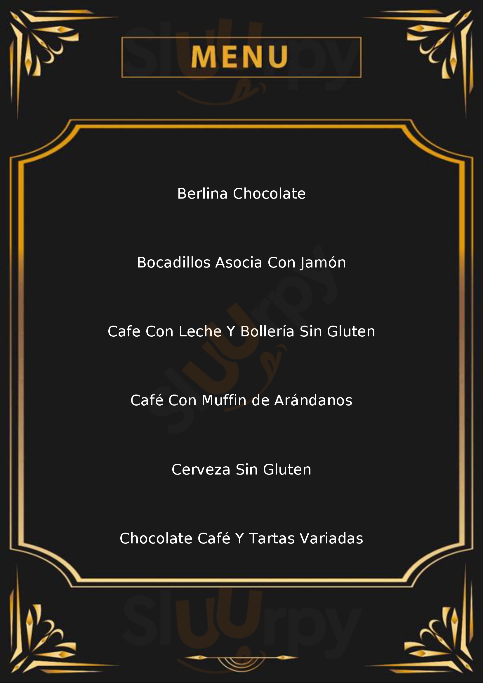 0% Gluten Madrid Menu - 1