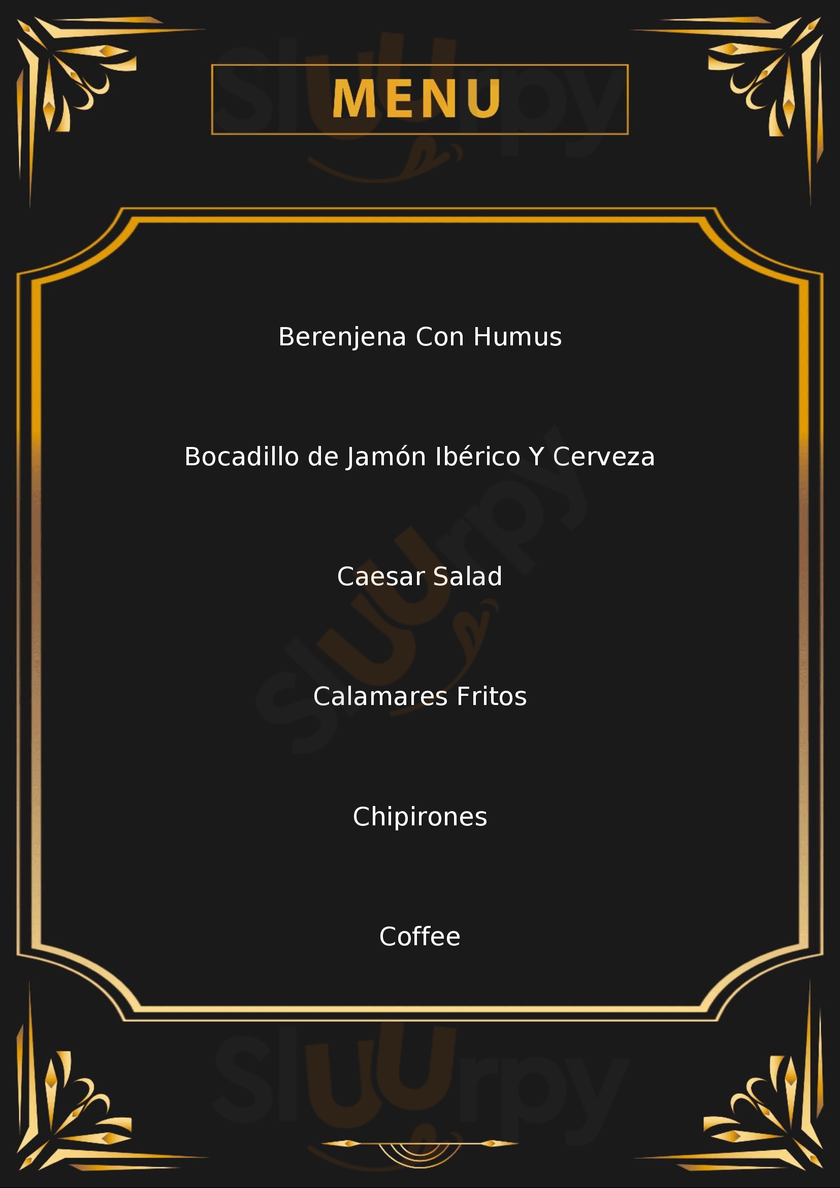 El Café Del Mercat Barcelona Menu - 1